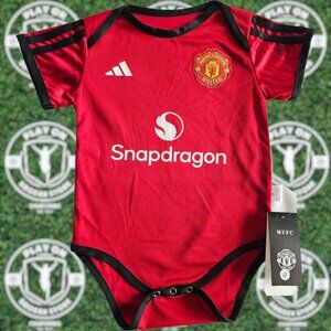 Baby Manchester United 25/26 Home Bodysuit